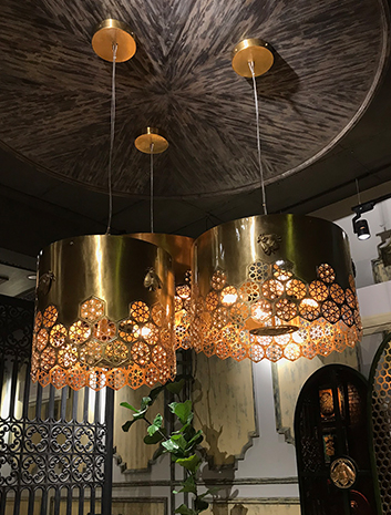 Bee Pendant Light by Sahil & Sarthak